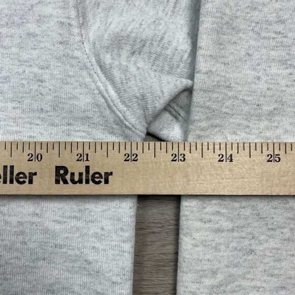 Vintage Champion Sweatshirt Mens Large Gray 90s Crewneck Wood Mustangs - Picture 16 of 16